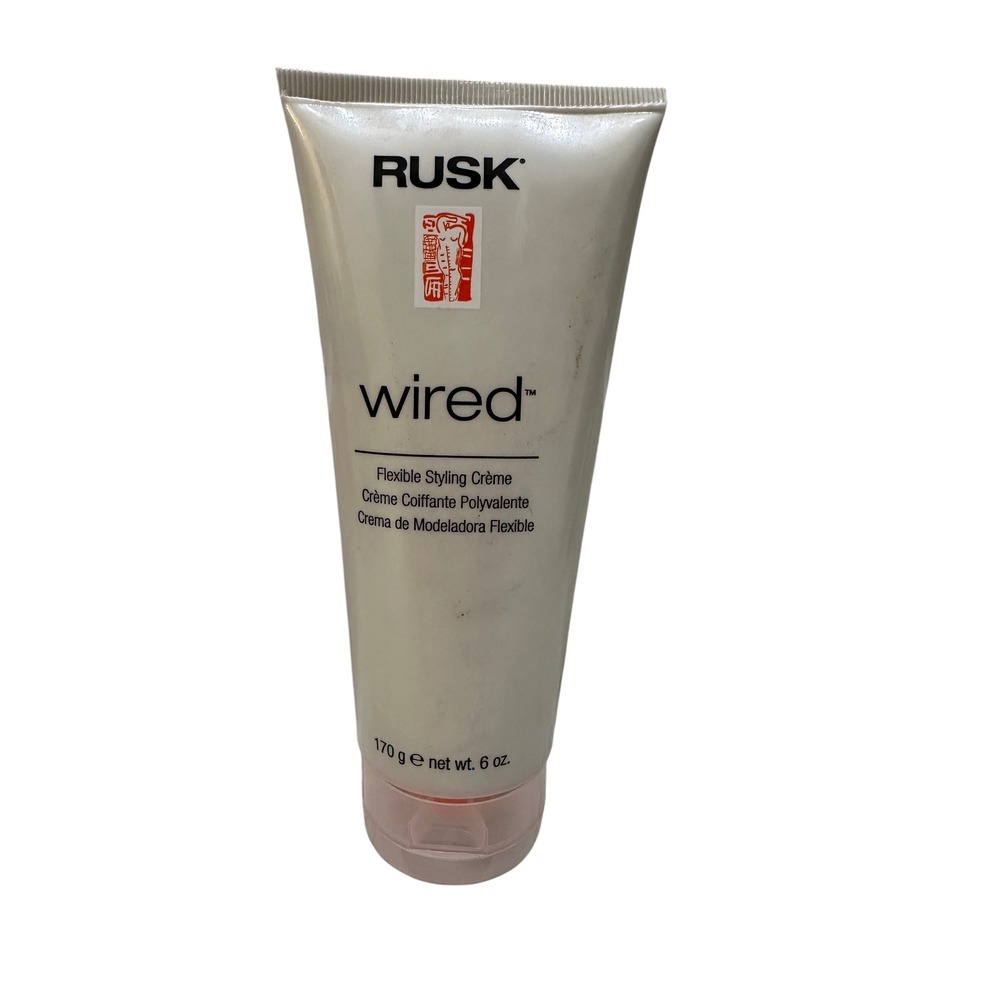 RUSK Wired Flexible Styling Creme 6 oz Hair Texturizing Cream